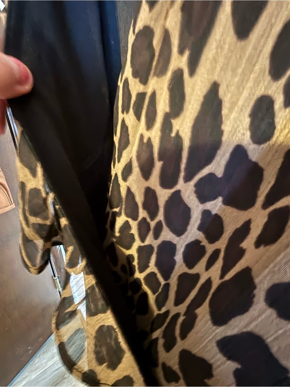NWT Melonie leopard print wrap dress - Picture 13 of 15